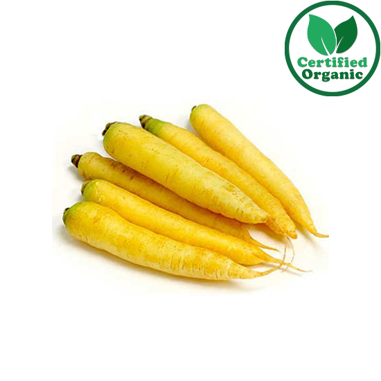 Organic Carrot Yellow 10KG Box